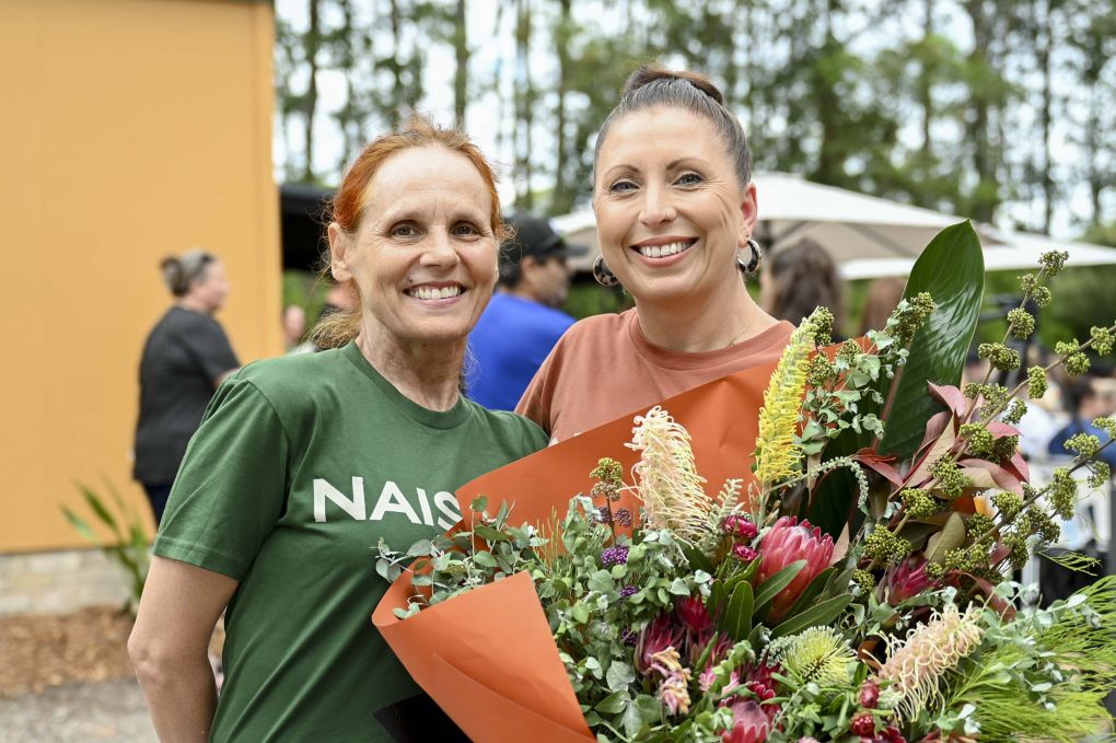 Louise and Vicki at the NAISDA 50th Year Launch Event